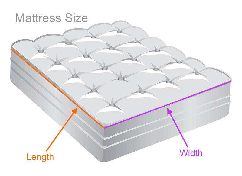 kids bed mattress size